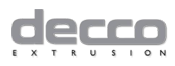 Логотип компании пластиковых окон - Decco